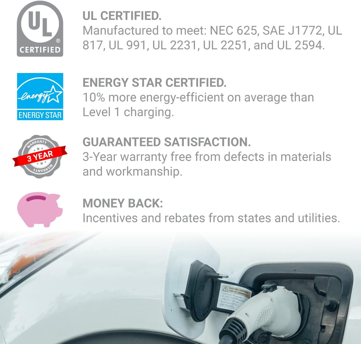 Classic EV Charger 48A J1772 (non-Tesla)